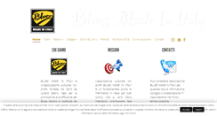 Desktop Screenshot of bluesmadeinitaly.com