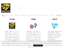 Tablet Screenshot of bluesmadeinitaly.com